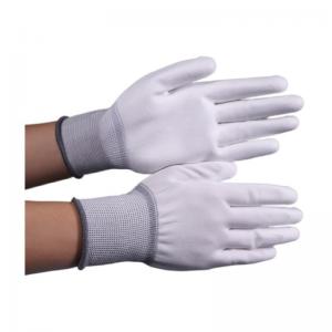 China Carbon Fiber PU ESD Anti Static Gloves Work Safety Gloves Quick Seller on sale