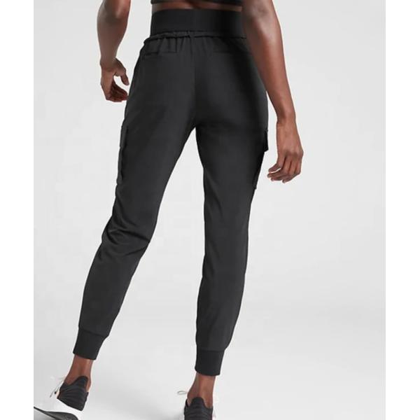 Soft Knit Women Sportswear Joggers Pants Lightweight Stretch Fabric