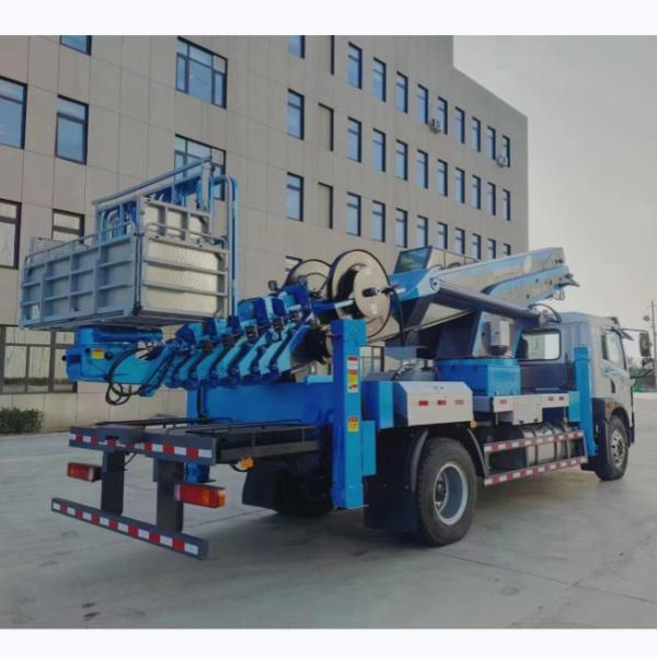 4×2 Bucket Lift Truck 116hp High Altitude Work Vehicle Euro 6 Aerial Platform Truck