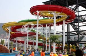 Quality Large durable Custom Water Slides / playground water play equipment wholesale