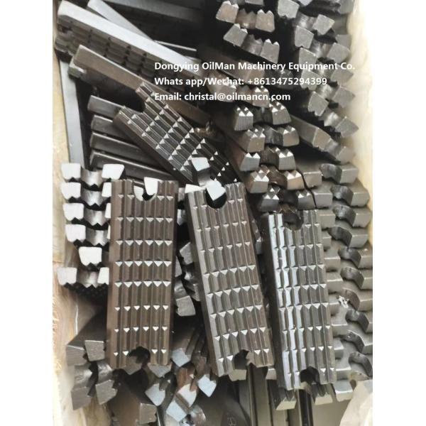 Drilling Manual Power Tong Die And Slip Inserts 60-78 / 73-78 / 89-114 / 89-142 / 121-156