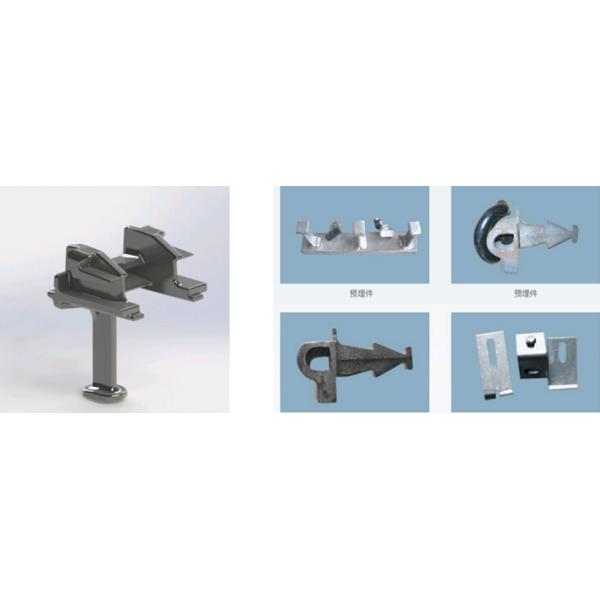 Railway / Railroad Fastening Ductile Cast Iron QT400-15 Russian Rail Anchor Rail Shoulder