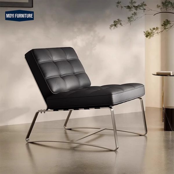 Mail Packing Arm Chair Modern Living Room Accent Chair Comfort Leisure Chair Fabric Lounge Chair Metal Leg Green Chair
