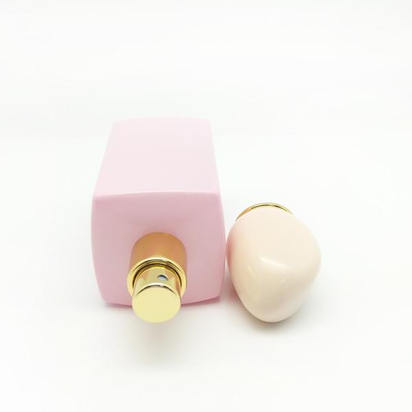 Colorful Crystal Square Spray Empty Glass Perfume Bottles 10 Ml 20 Ml 50 Ml 100 Ml