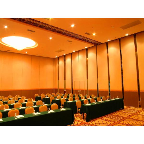 Interior Material Sliding Door Movable Wall Folding Room Partitions Aluminium Profile