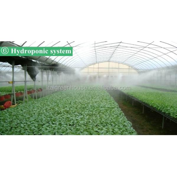 Large Greenhouse Rain Gutter with Lock Channel Stable Structure and Easily Assembled