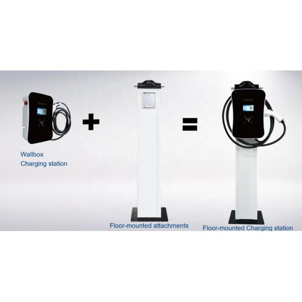 Christmas TYPE2 Public EV Charging Station AC 32A Ev Charger 7kw