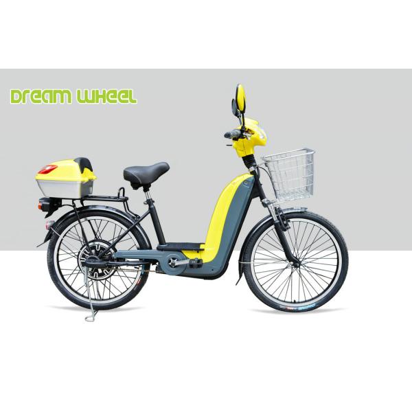 32km/H Electric Pedal Assisted Bicycle 24 Inch Wheel 350W Brushless Motor