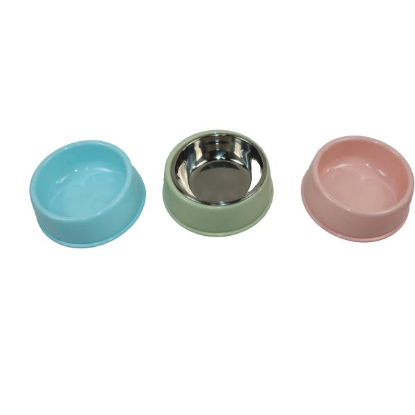 Non Slip Stainless Steel Dog Bowls 700ml 500ml 1800 Ml 2l Medium Single