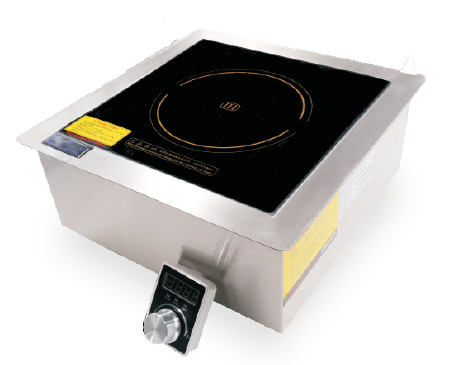 Household Polished Crystal Plate 3500W 120V Commercial Induction Cookers