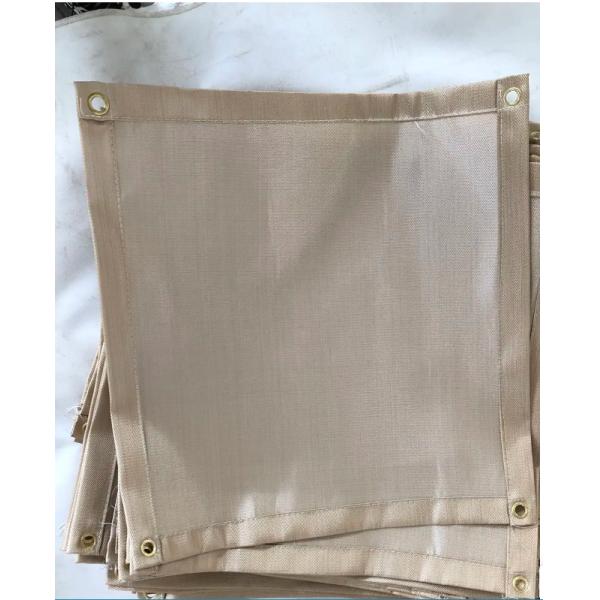 Heat Reflective Outdoor Fire Pit Mat For Deck Fireproof Non Stick BBQ Grill Mat