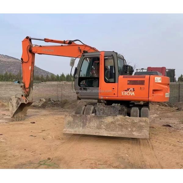 Used Hitachi 130W Wheel Excavator for sale.Hitachi Wheel Excavator.