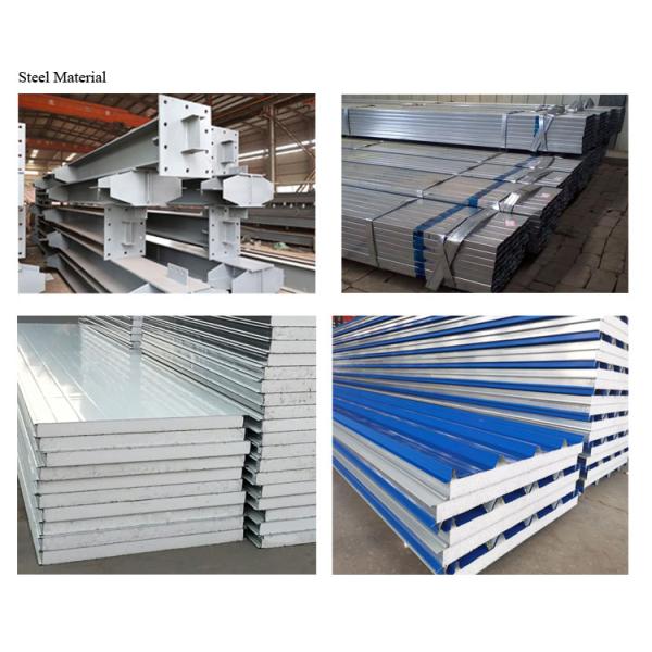 Light Steel Q355 Q235 Frame Prefab Steel Structure Hangar For Warehouse Workshop House