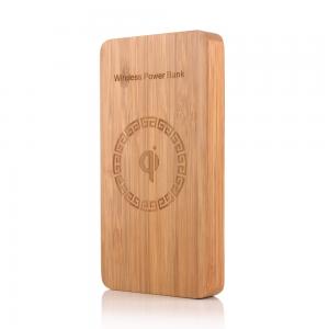 Portable Wooden Wireless Charger Short Cut Protection Over Temperature Protection
