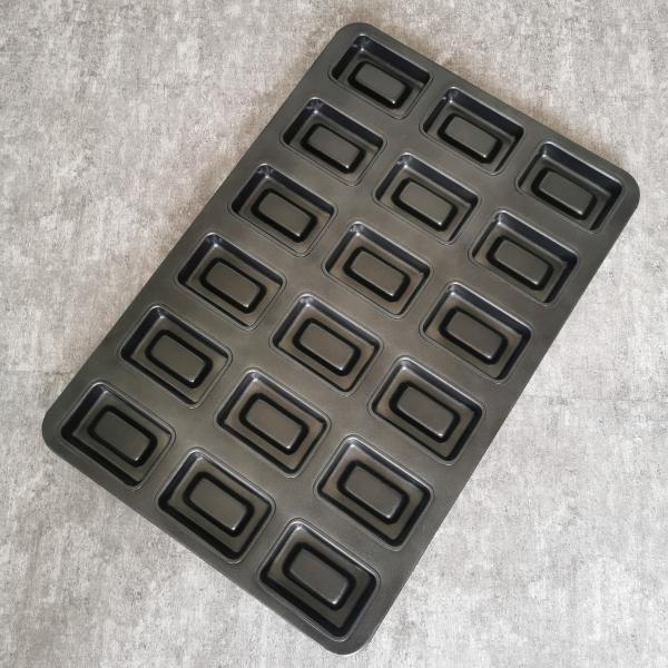 18 Links 1.0mm Round Silicone Muffin Pan Smooth Surface