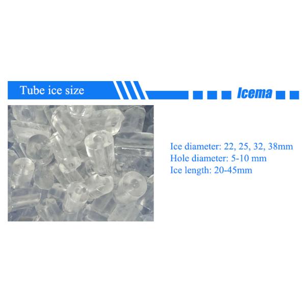 Commercial Tube Ice Machine Automatic 5 Tons/24H