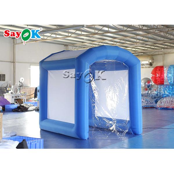 PVC Tarpaulin Movable Disinfection Tunnel Tents With Air pump