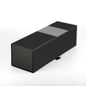 Quality Vodka Flat Pack Magnetic Gift Box Wine Gift Wrap ODM Flap Pannel Closure wholesale