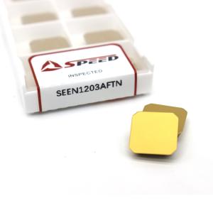 Quality Cnc Cutting Square Milling Inserts , Cemented Carbide Inserts wholesale