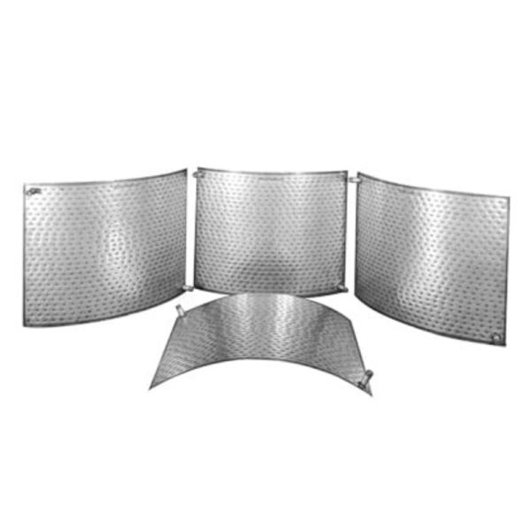 Multi Flow Configuration Jacket Heat Exchanger Corrosion Resistant For Two Way Flow