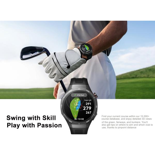 WATCH GT 5 Pro Smart Watch AMOLED Color Screen Sports Tracker Health Monitor Wristwatch up to 2-Week Battery Life