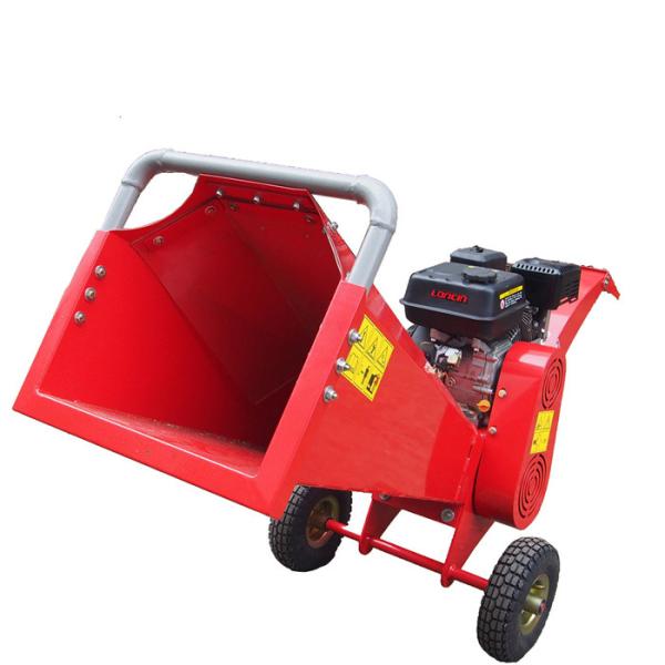 40mm Chipping Garden Wood Chipper CE 196cc Engine Tree Shredder Machine