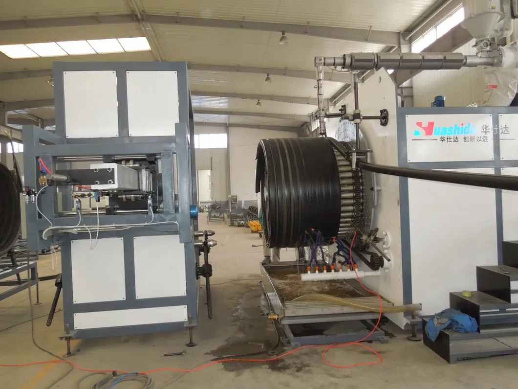 HDPE Spiral Wound Pipe Making Machine for Krah Pipes