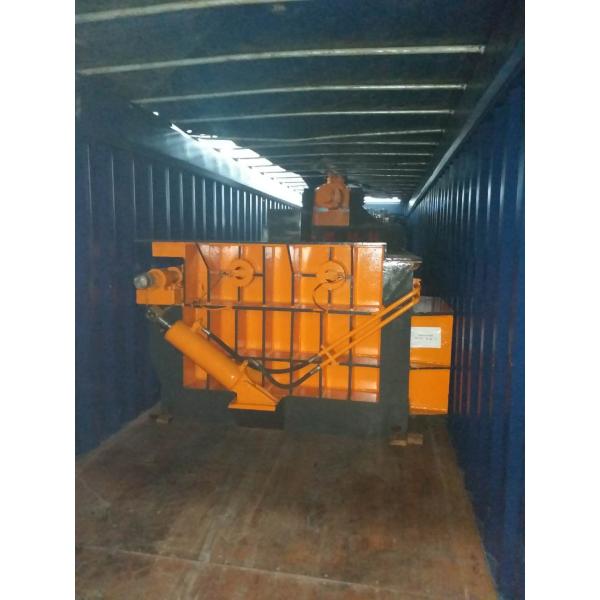 Electronic Control Discharging Scrap Metal Press Machine 250 Tons Baling Force