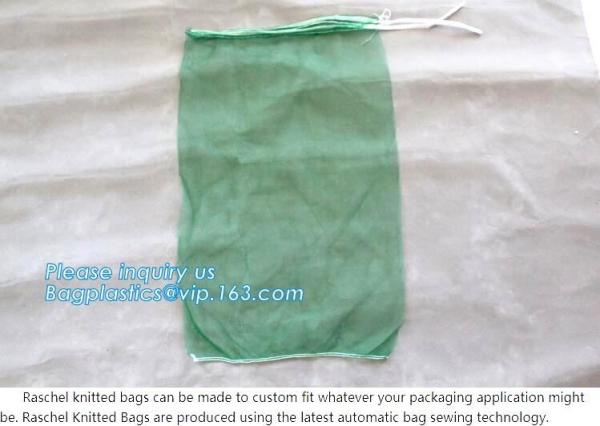 PP Purple Raschel Mesh Bag for Onions potatoes Eggplant China Manufacturer Packaging HDPE Plastic Raschel Mesh Bags for