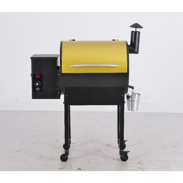 Black Wood Chip Grill Wood Pellet Burning Grills To Make Delicious Food