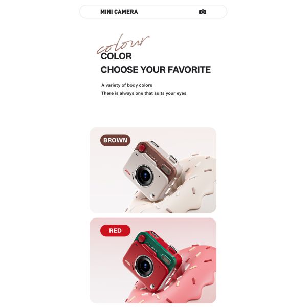 Y6000 Mini Camera side view