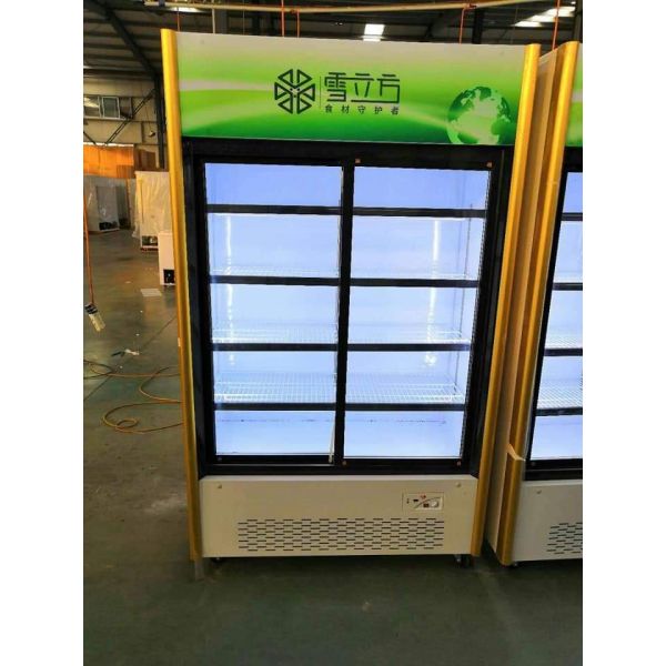 Refrigerated Wine Sliding Door Display Fridge 768L