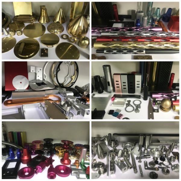 Green Sandblasting Deep Drawn Metal Parts Anodizing OEM Aluminum Medical