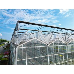Quality Transparent Glass Covered Greenhouse For Year Round Plant Cultivation wholesale