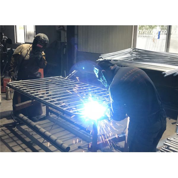 Crowd Control Barriers Hot Dipped Galvanized One Male/Female Hook Barriers 1100mm x2300mm Barriers