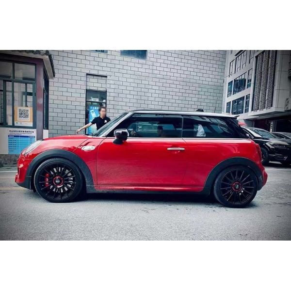 4 Pots Brake Caliper Kit 355*28mm Brake Disc For Golf