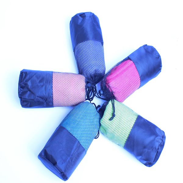 Custom Logo Microfiber Sports Towel for Quick-Drying and Absorbent Outdoor Activities