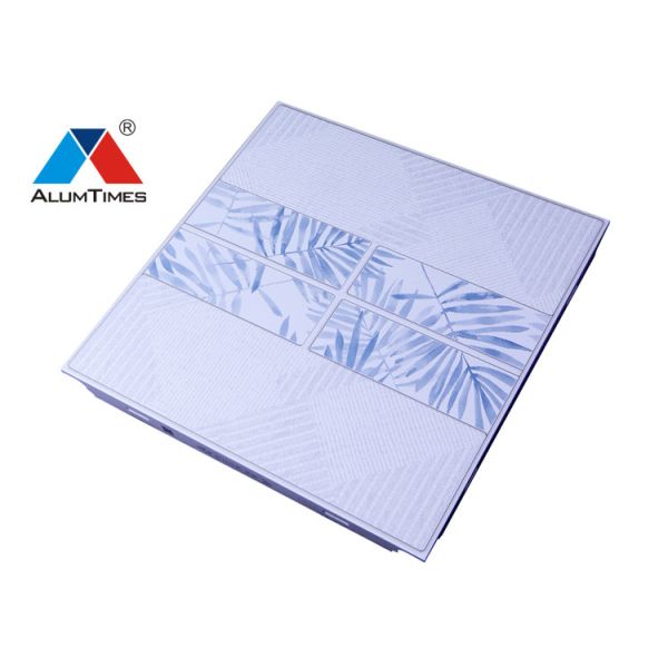 Fireproof 0.5mm Aluminum Clip In Ceiling For Home Interior Decor