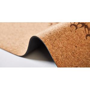 Skid Resistance Eco Friendly Exercise Fitness Soft Cork Yoga Mat