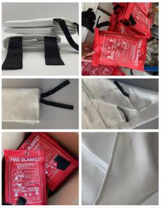 Quality Fire Blanket for Home and Kitchen, Fiberglass Welding Fire Blanket Fire Curtain Heat Insulation Material wholesale
