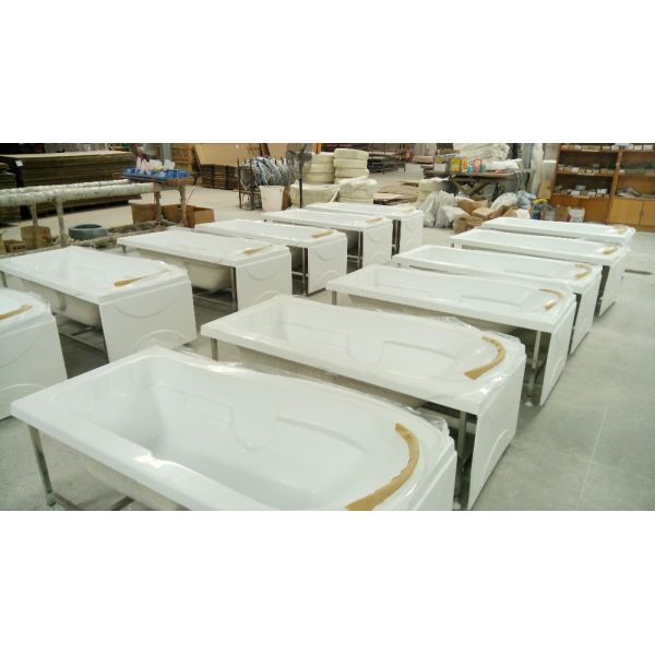 1800mm 5.9' Waterfall Whirlpool Bathtub For Two Indoor Transparent Glass
