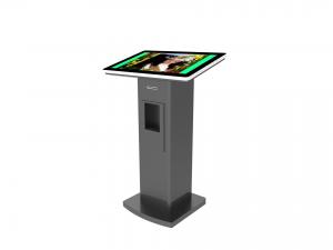 China Floor Standing Retail Self Service Kiosk Machine 10 Point With NFC Card on sale