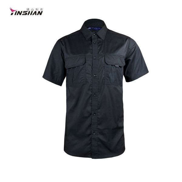 Polyester Men's Casual Polo Shirt Custom Logo Design for Team Sports and Performance