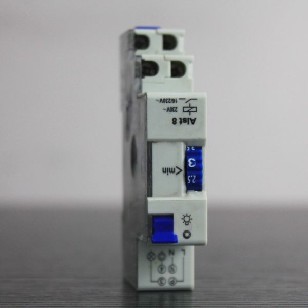 ALST8 (E8) E8 staircase light time switch timer controller 16A 220V good quality 1-7 minutes 1 to 7 minutes timer