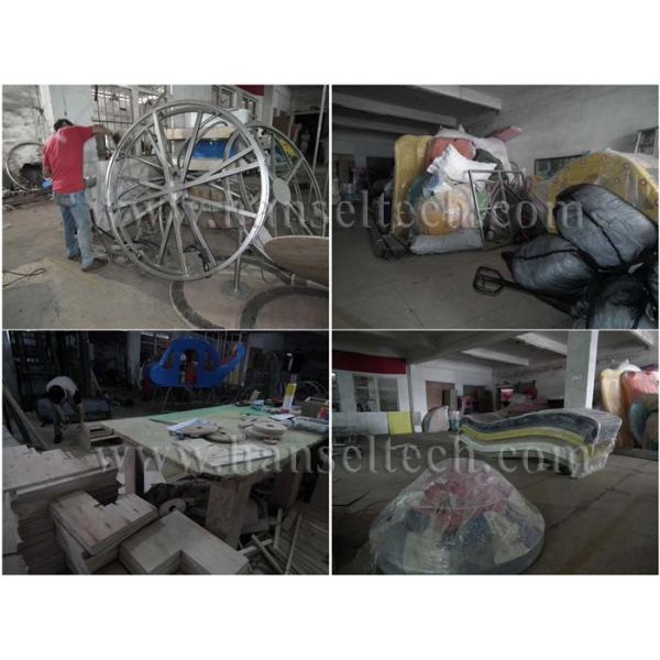 Hansel Children Toys Wholesale Plastic Playhouse Indoor Play Equipment