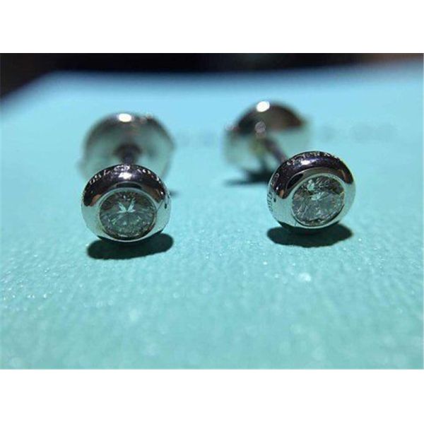 Luxury jewe factory Diamond Stud Earrings 18k gold white gold yellow gold rose gold diamond Earrings