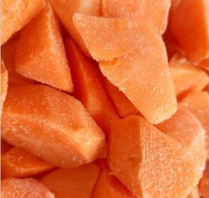 Quality Vitamins Contained Frozen Processed Food , Freezing Fresh Carrots IQF Technology wholesale