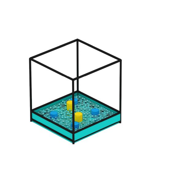 Junior Ninja Course Indoor Playground Equipment for Ages 5-12