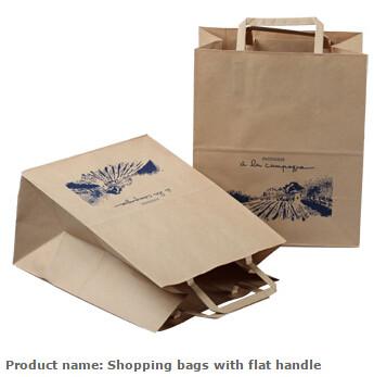latest style high grade printe paper carrier packaging bag with customized logo,Food packaging Recyclable Take Away Pape