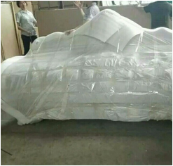 Modern Style Metal Legs Tufted Leather 3 Seater Sofa